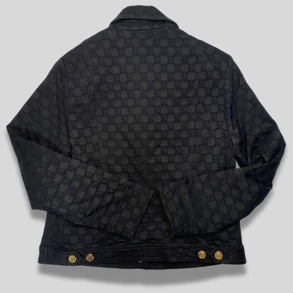 St. John Sport Black Monogram Jacket Size P (2/4) - Picture 2 of 10